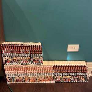 Naruto manga series books 1-66